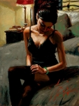 Fabian Perez Fabian Perez Tess on Bed II